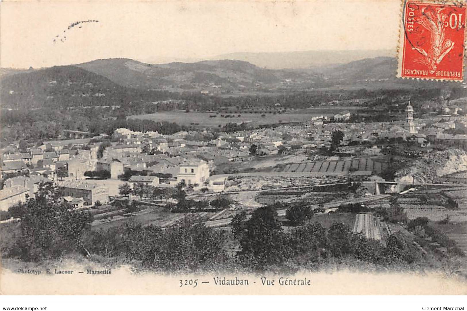 VIDAUBAN - Vue Générale - Très Bon état - Vidauban