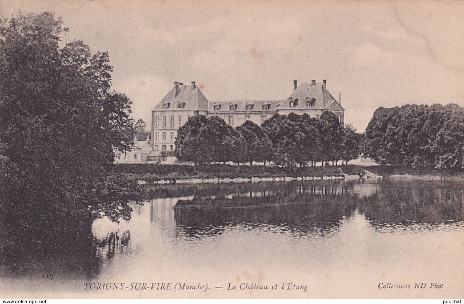 VE Nw-(50) TORIGNI SUR VIRE ( TORIGNY ) - LE CHATEAU ET L'ETANG - Other & Unclassified