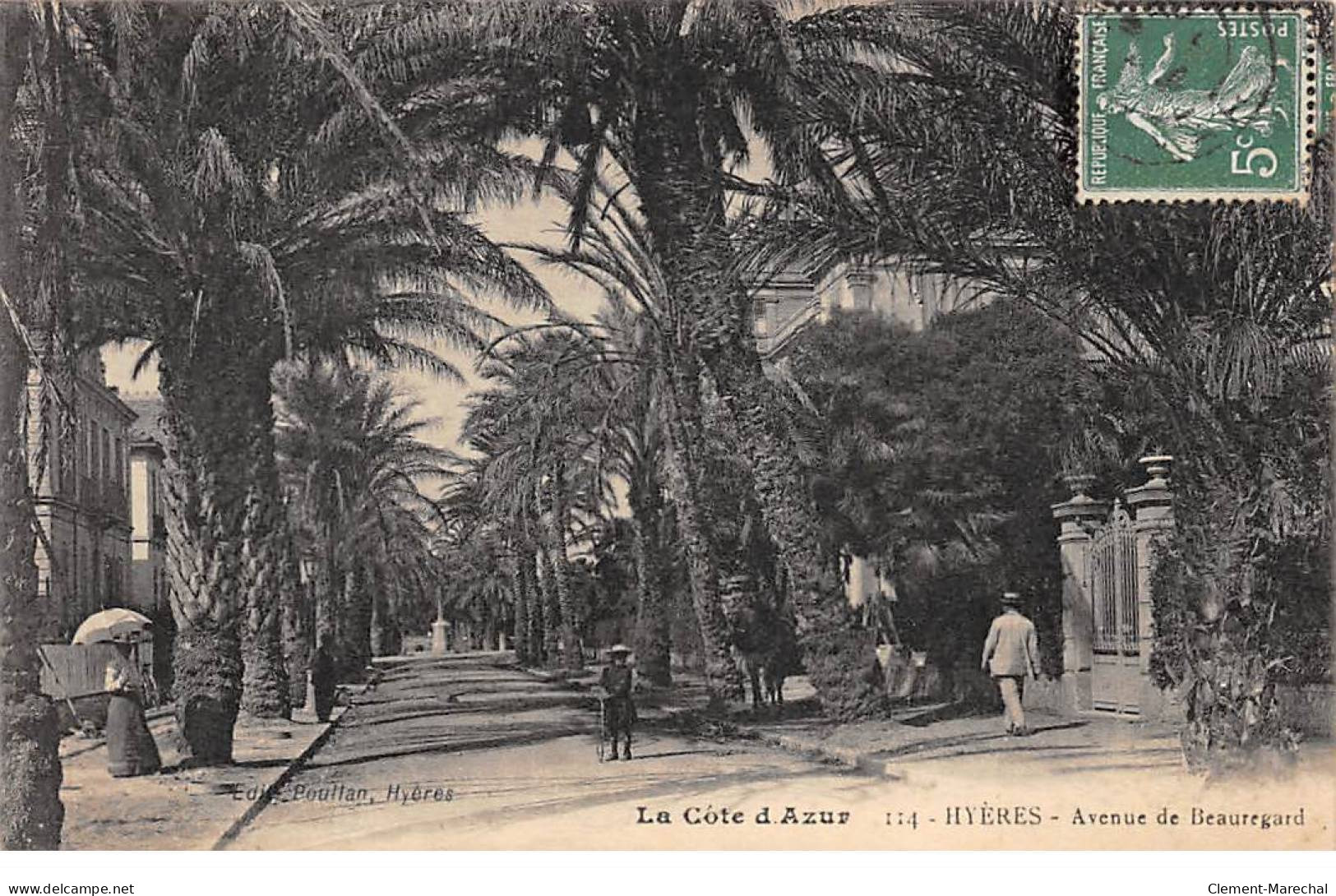 HYERES - Avenue De Beauregard - Très Bon état - Hyeres