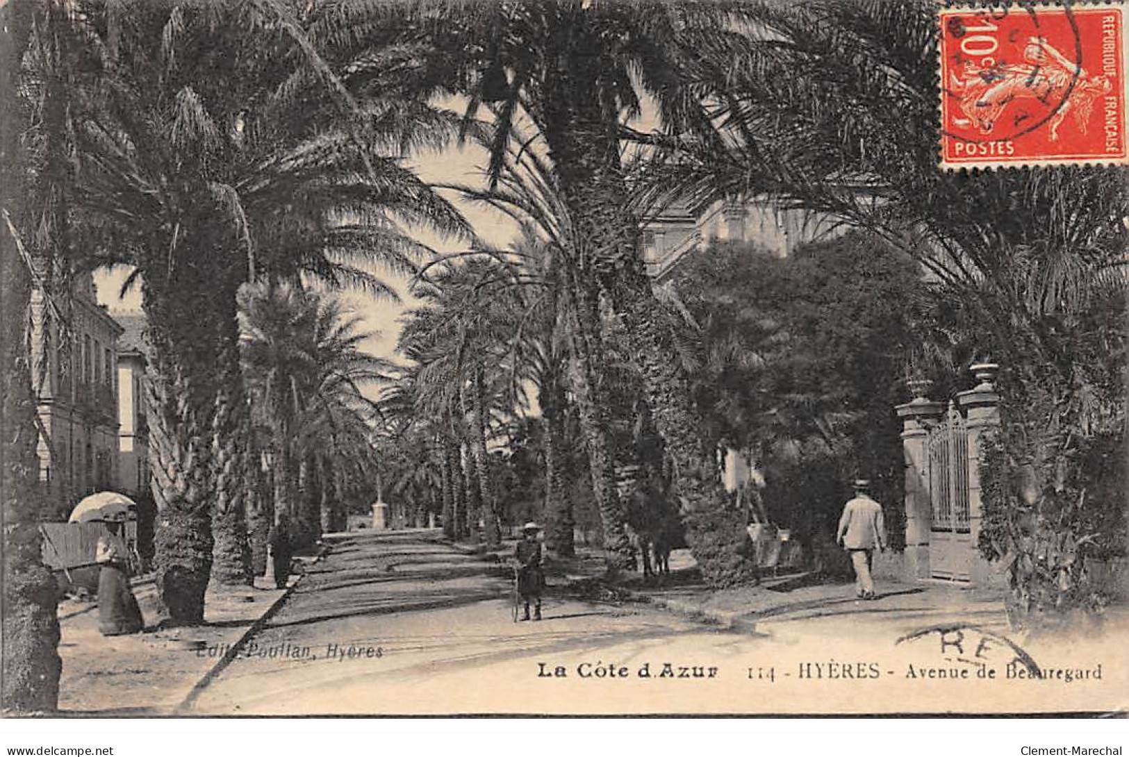 HYERES - Avenue De Beauregard - Très Bon état - Hyeres