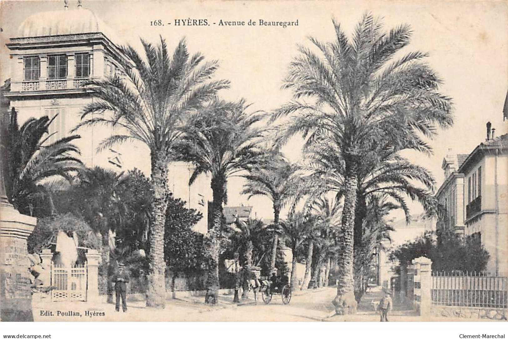 HYERES - Avenue De Beauregard - Très Bon état - Hyeres