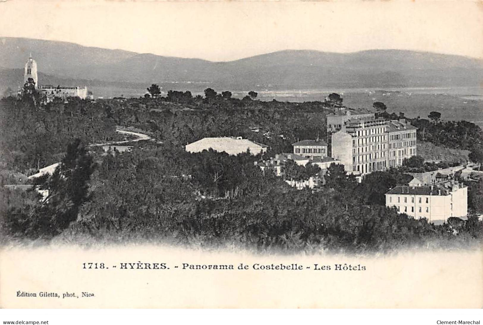 HYERES - Panorama De Costebelle - Les Hôtels - Très Bon état - Hyeres