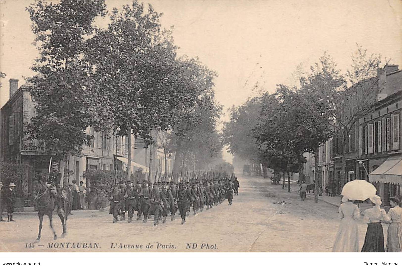 MONTAUBAN - L'Avenue De Paris - état - Montauban