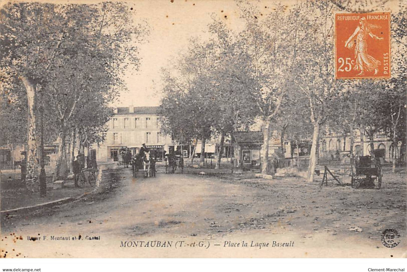 MONTAUBAN - Place La Laque Baseult - Très Bon état - Montauban