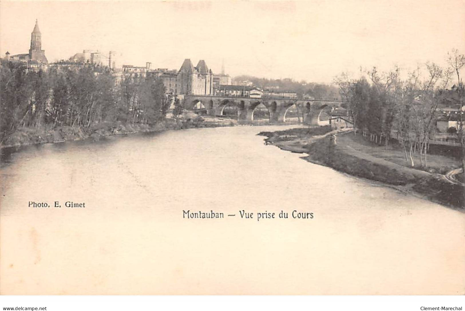 MONTAUBAN - Vue Prise Du Cours - Très Bon état - Montauban