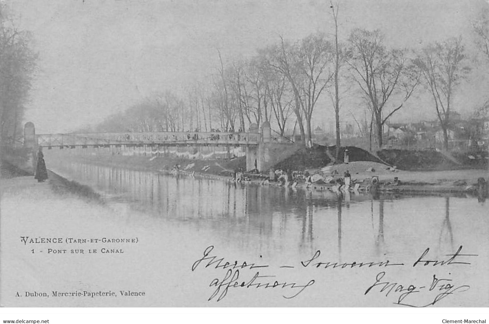 VALENCE - Pont Sur Le Canal - Très Bon état - Valence