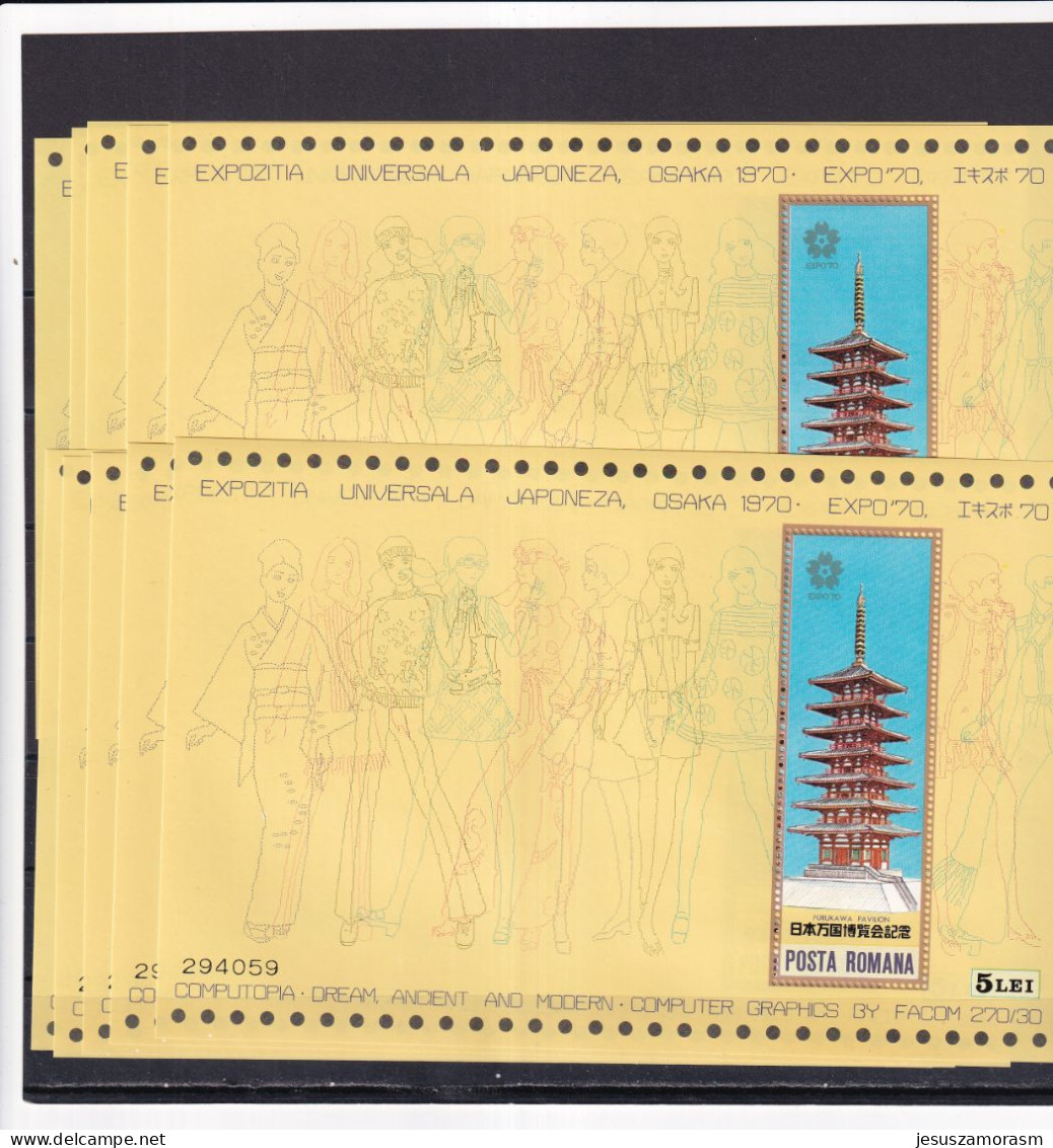 Rumania Hb 80 - 10 Hojas - Blocks & Sheetlets