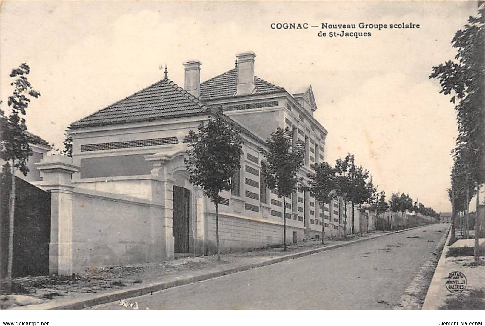 COGNAC - Nouveau Groupe Scolaire De Saint Jacques - Très Bon état - Cognac