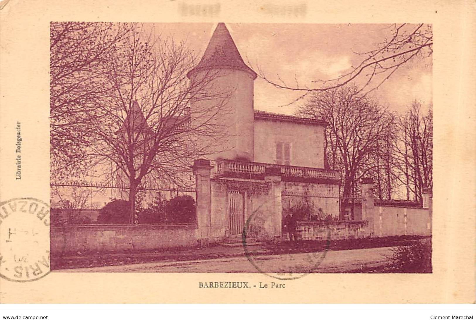 BARBEZIEUX - Le Parc - Très Bon état - Other & Unclassified