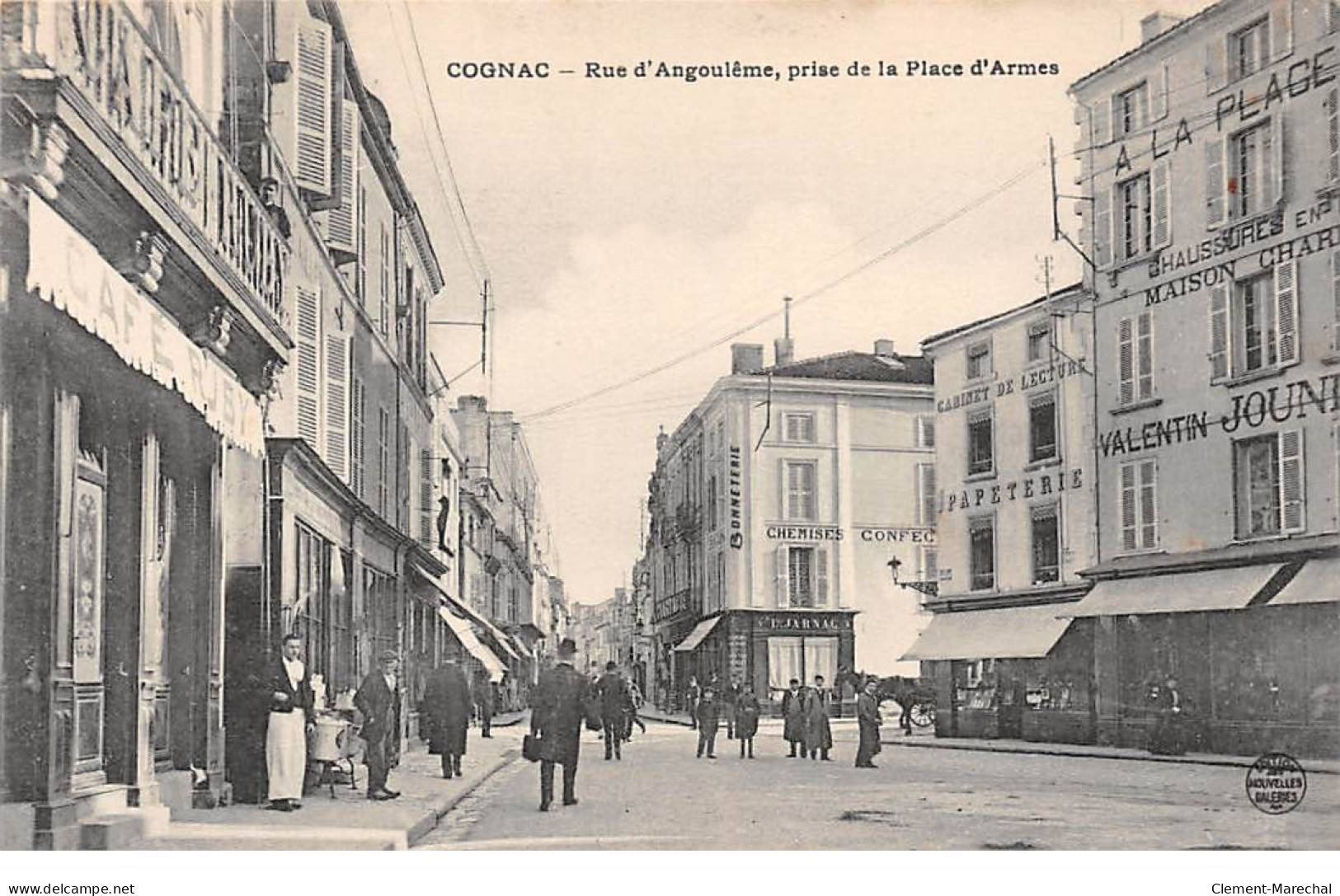 COGNAC - Rue D'Angoulème, Prise De La Place D'Armes - Très Bon état - Cognac