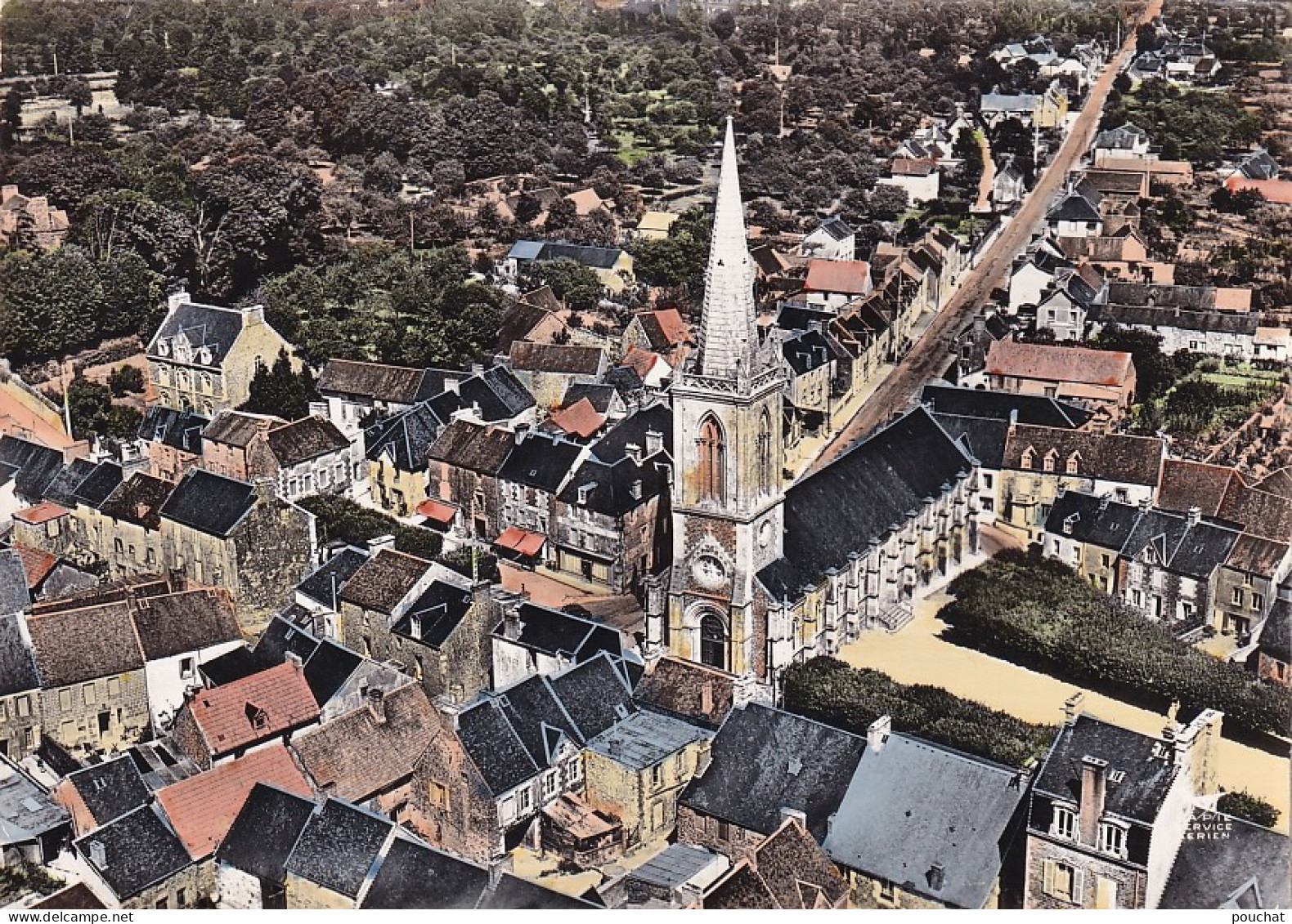 VE Nw-(50) BREHAL - L'EGLISE - VUE  AERIENNE - Brehal