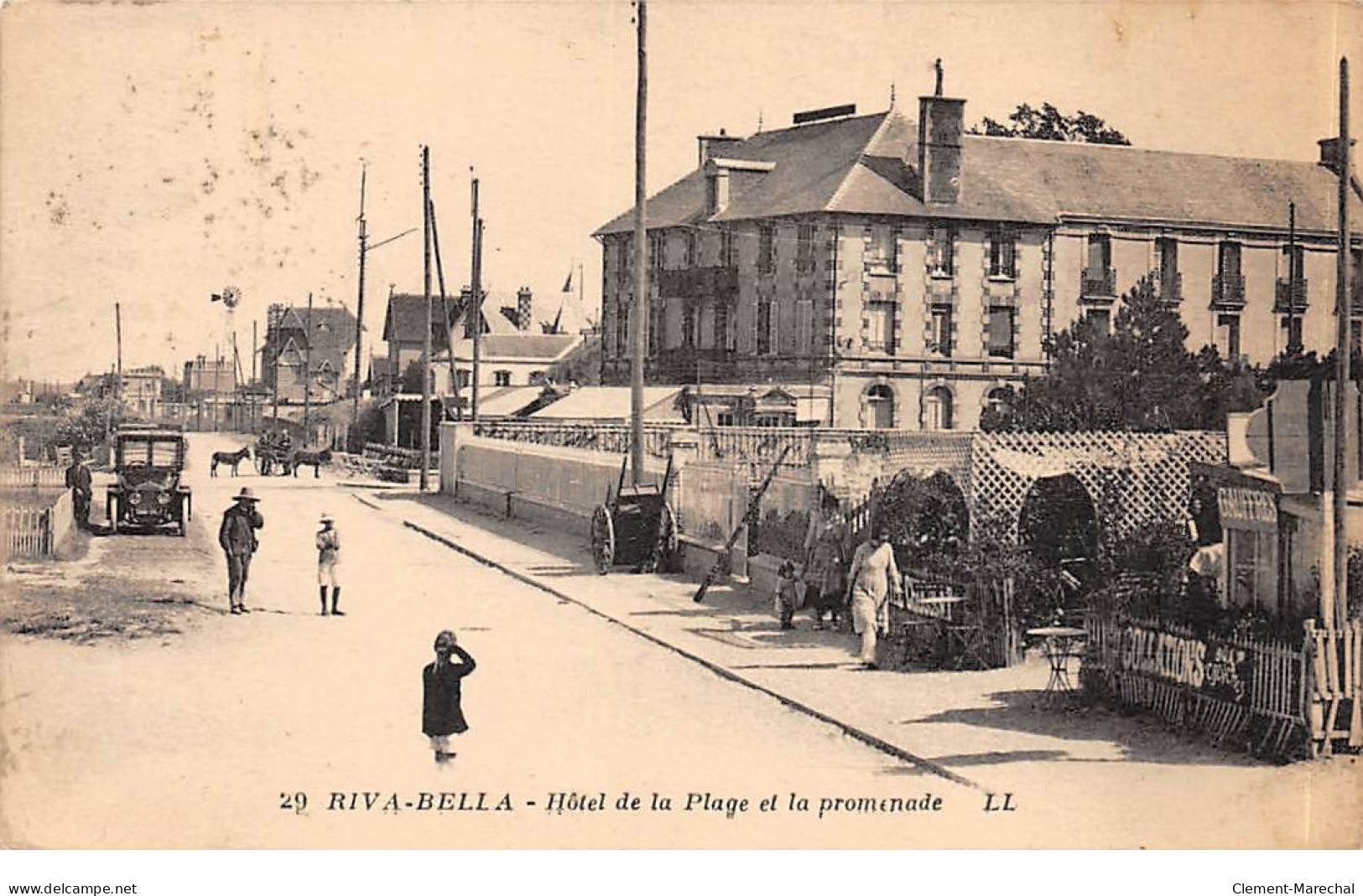 RIVA BELLA - Hôtel De La Plage Et La Promenade - Très Bon état - Riva Bella