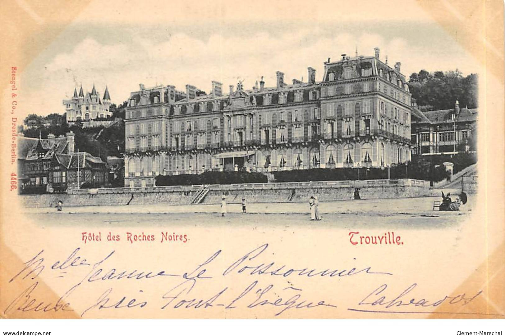 TROUVILLE - Hôtel Des Roches Noires - Très Bon état - Trouville