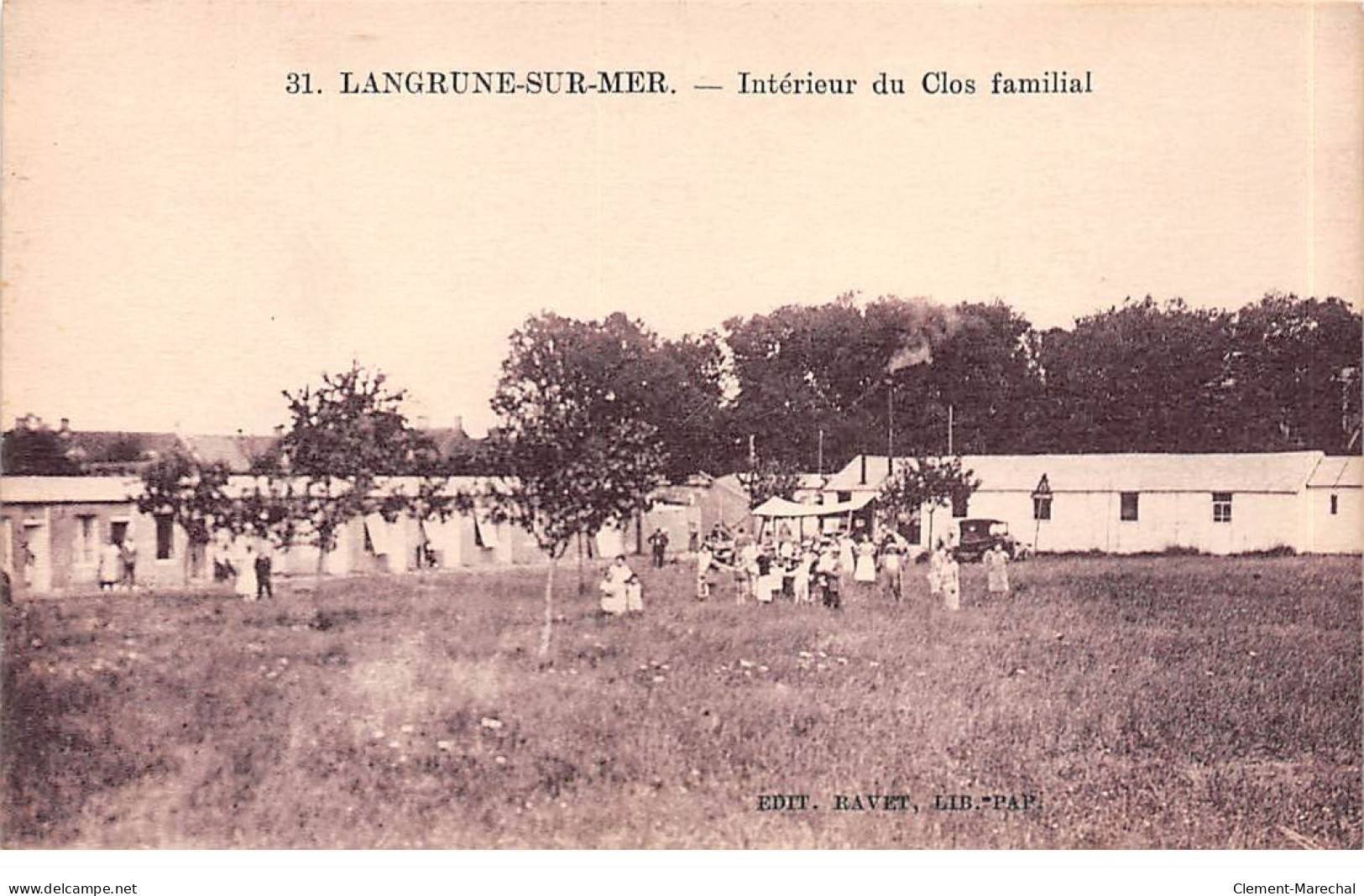 LANGRUNE SUR MER - Intérieur Du Clos Familial - Très Bon état - Other & Unclassified