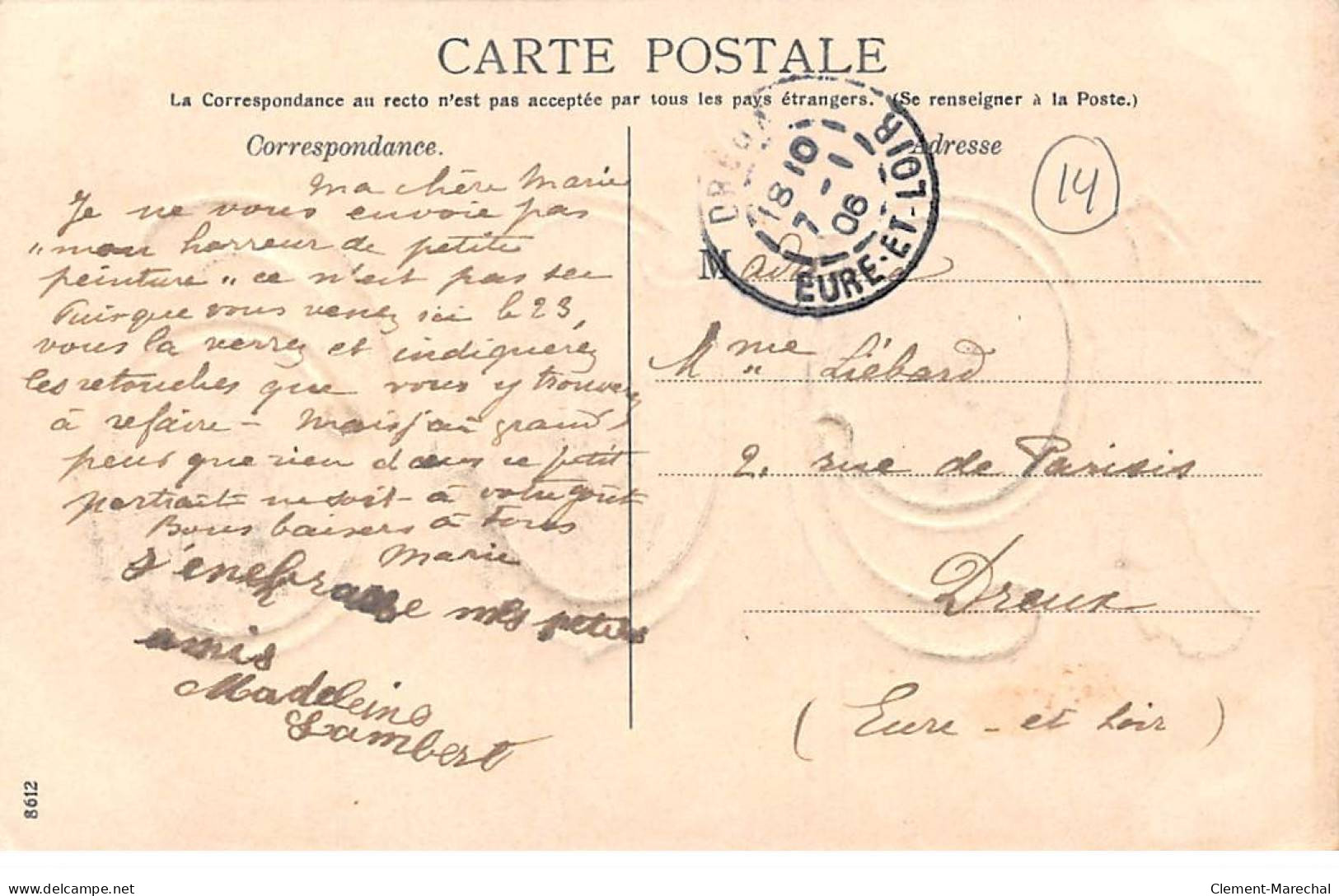 LISIEUX - 1906 - Très Bon état - Lisieux