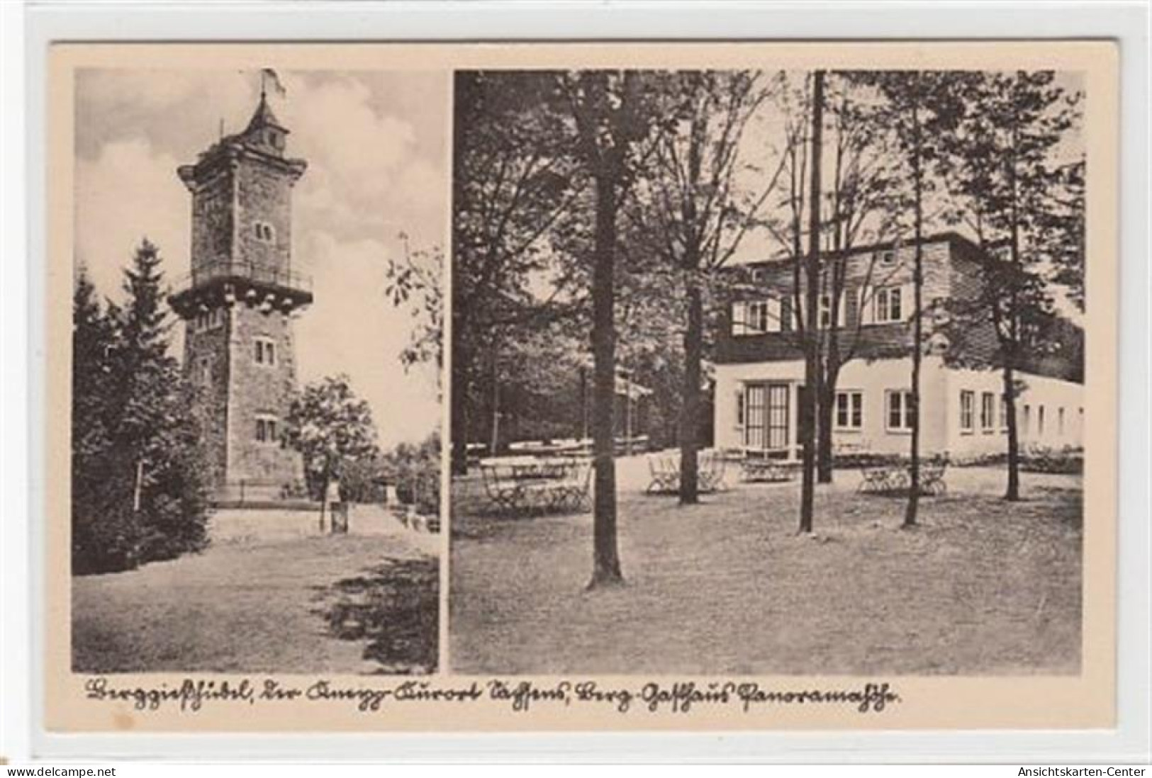 39084406 - Bad Berggiesshuebel. Berg - Gasthaus  Panoramahoehe . Ungelaufen Handschriftliches Datum Von 1932. Top Erhal - Other & Unclassified