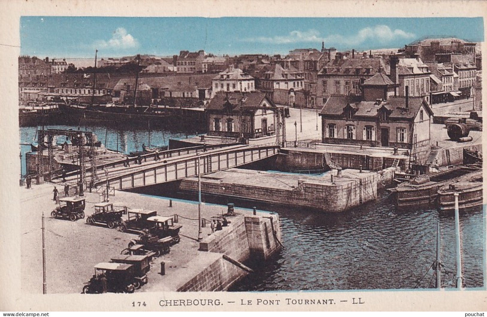 VE Nw-(50) CHERBOURG - LE PONT TOURNANT - VUE GENERALE - Cherbourg