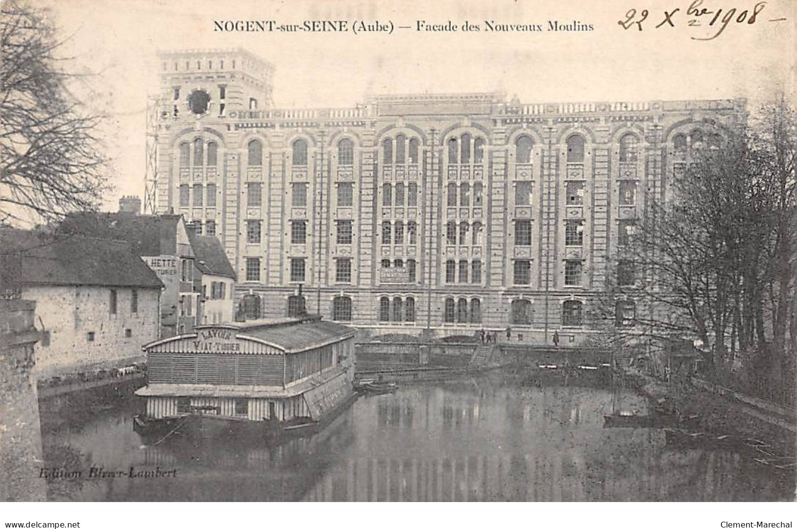 NOGENT SUR SEINE - Façade Des Nouveaux Moulins - Très Bon état - Nogent-sur-Seine