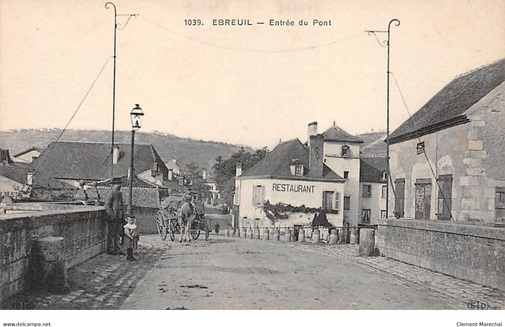 EBREUIL - Entrée Du Pont - Très Bon état - Other & Unclassified