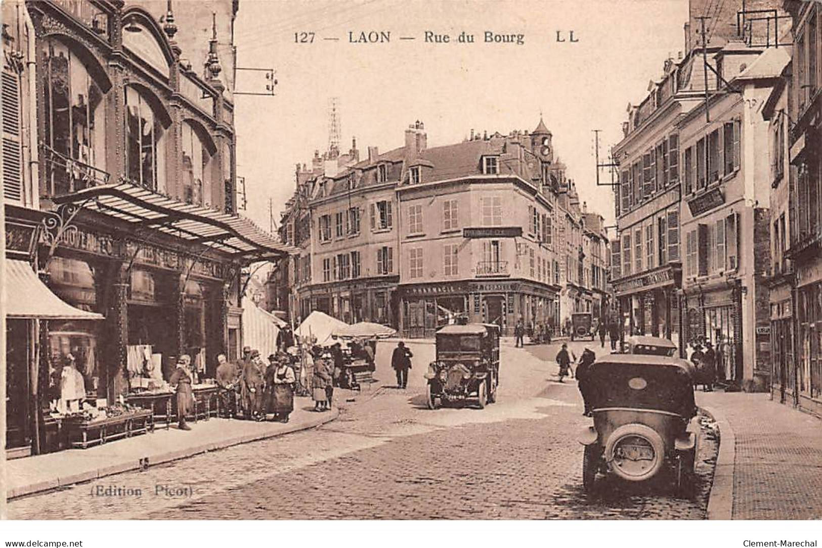 LAON - Rue Du Bourg - état - Laon