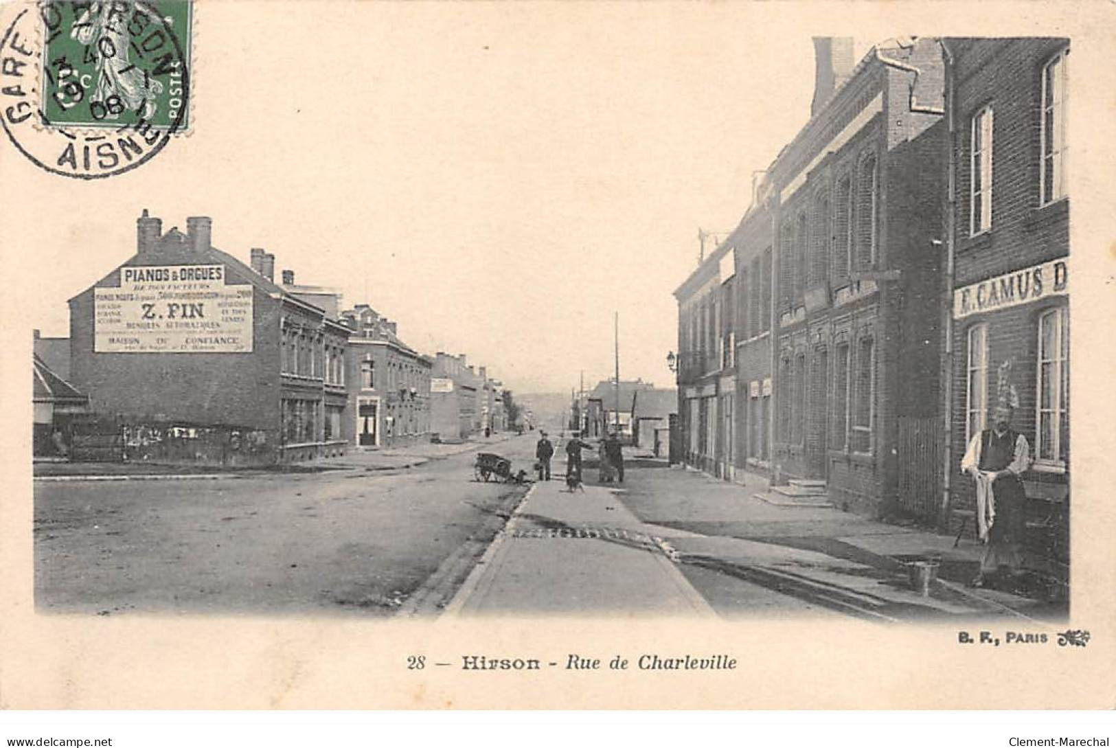 HIRSON - Rue De Charleville - Très Bon état - Hirson