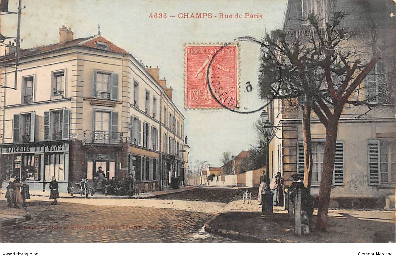 CHAMPS - Rue De Paris - Très Bon état - Other & Unclassified