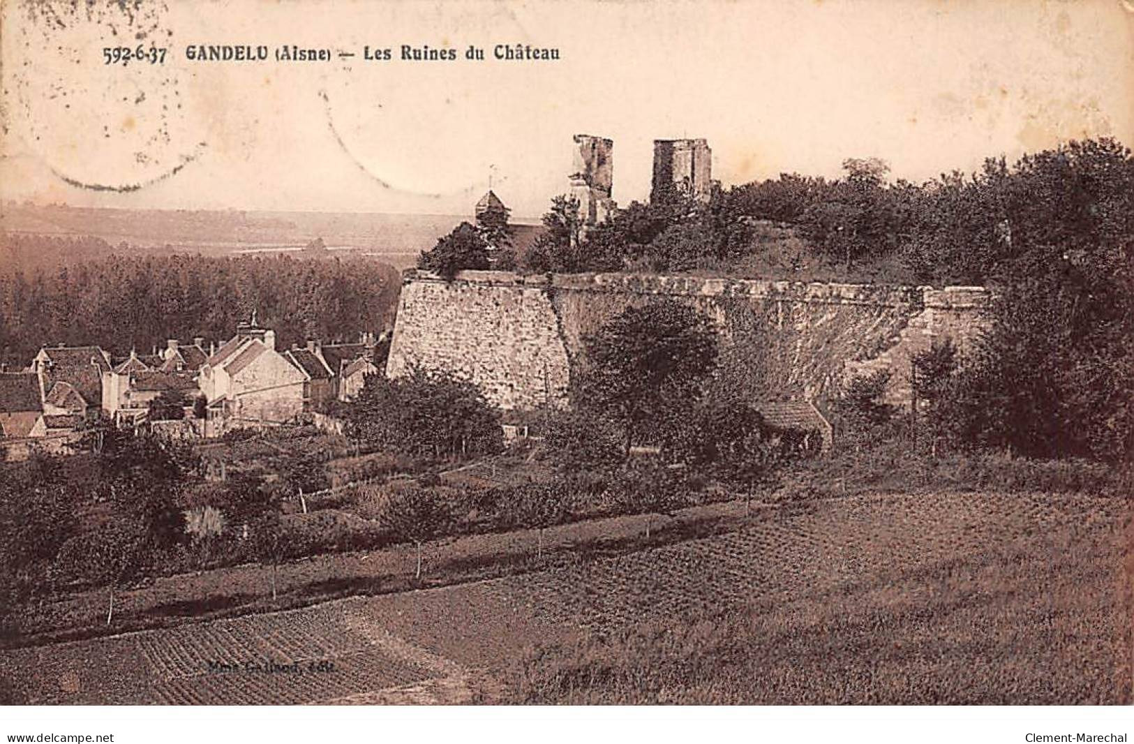 GANDELU - Les Ruines Du Château - Très Bon état - Other & Unclassified