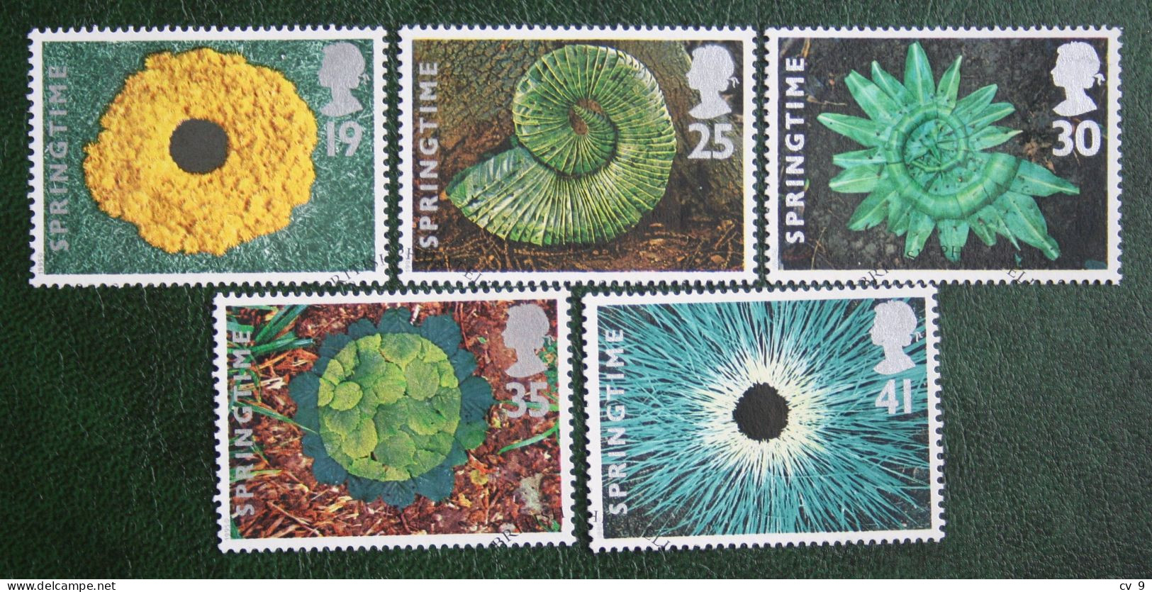 Four Seasons Springtime (Mi 1549-1553) 1995 Used Gebruikt Oblitere ENGLAND GRANDE-BRETAGNE GB GREAT BRITAIN - Used Stamps