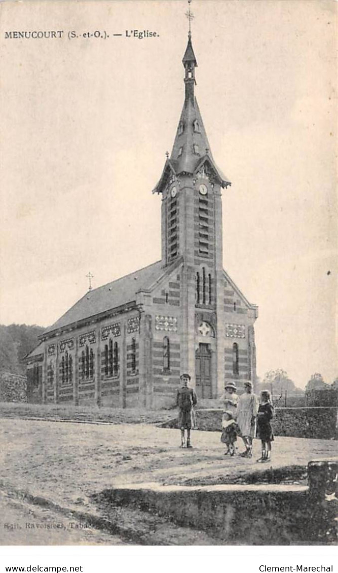 MENUCOURT - L'Eglise - Très Bon état - Menucourt