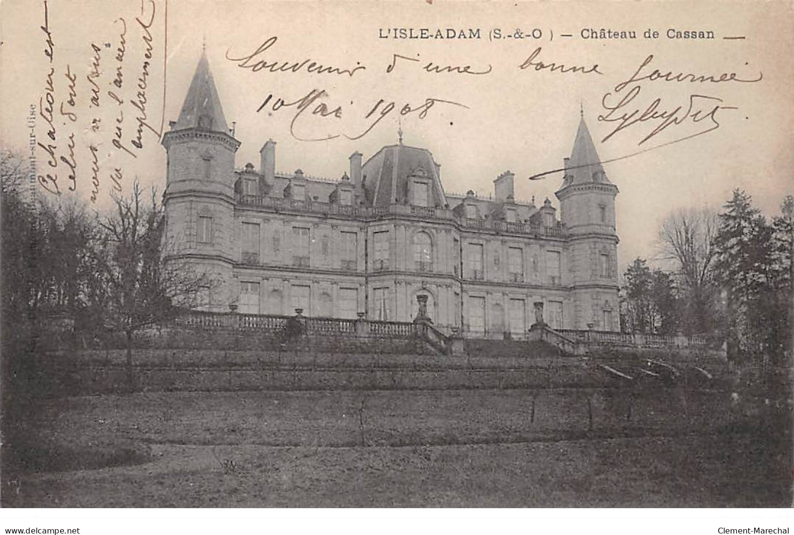 L'ISLE ADAM - Château De Cassan - état - L'Isle Adam