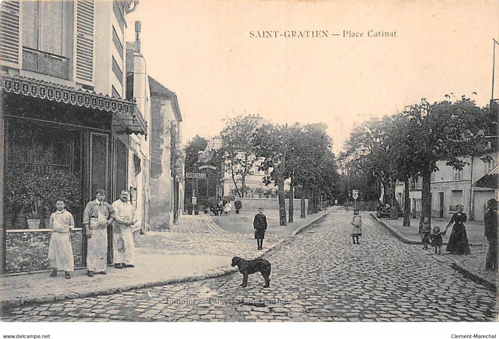 SAINT GRATIEN - Place Catinat - Très Bon état - Saint Gratien