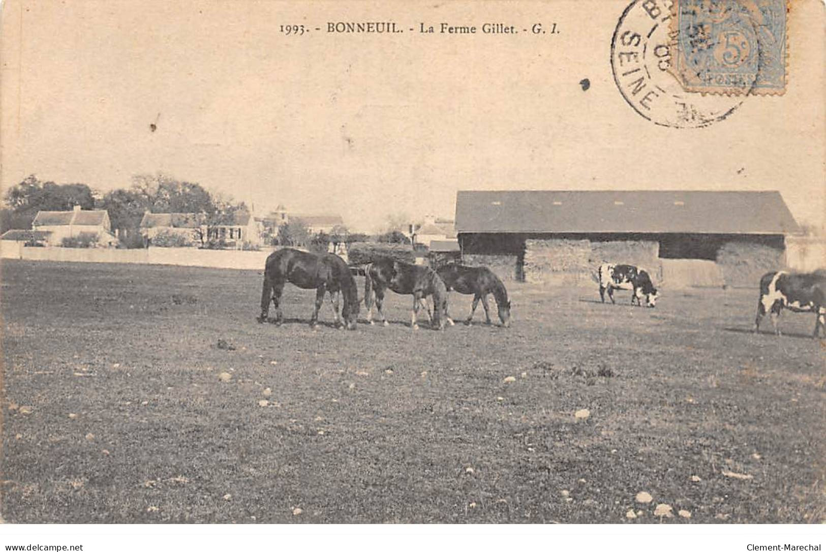 BONNEUIL - La Ferme Gillet - Très Bon état - Sonstige & Ohne Zuordnung