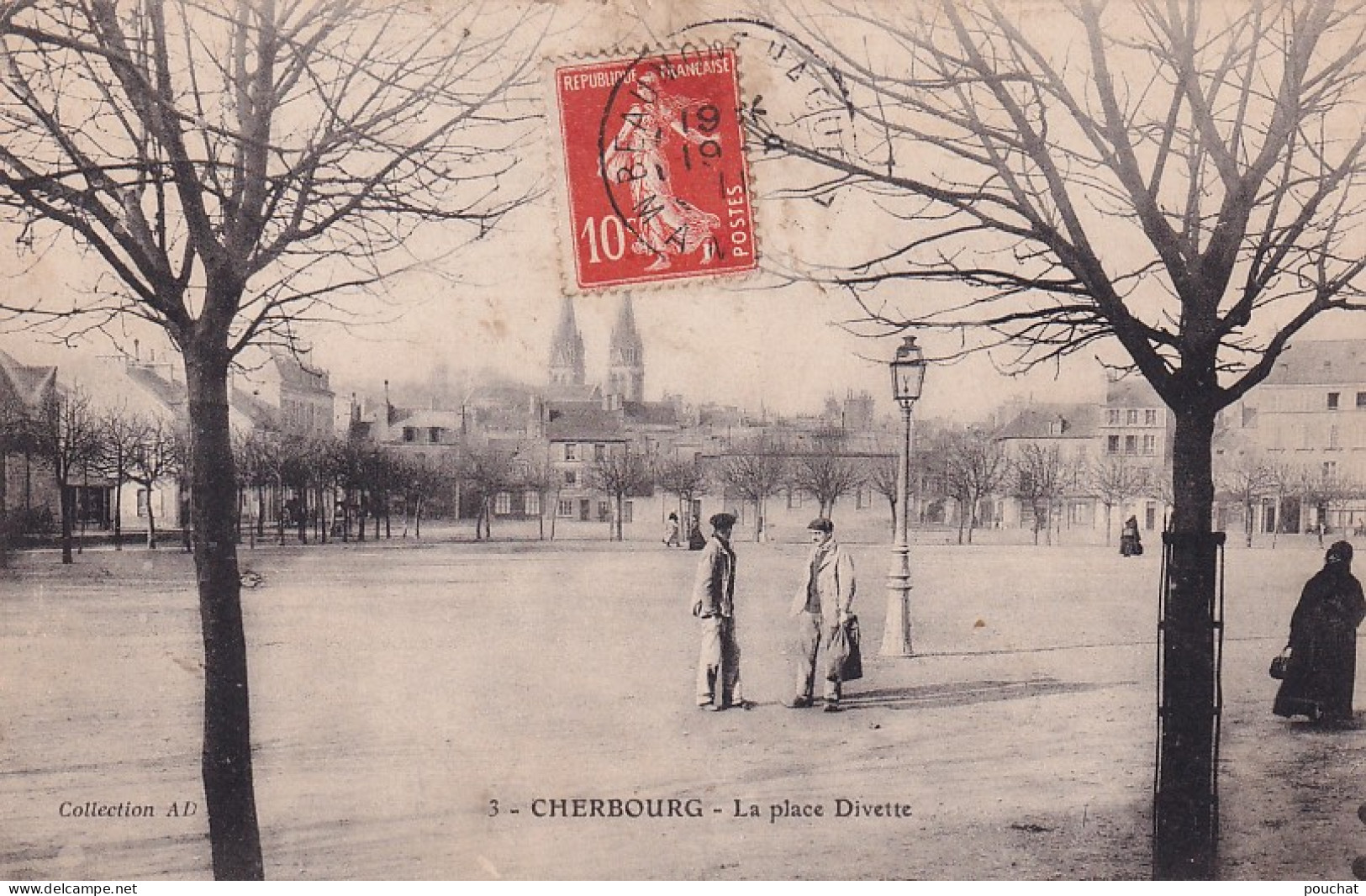 VE Nw-(50) CHERBOURG - LA PLACE DIVETTE - ANIMATION - Cherbourg