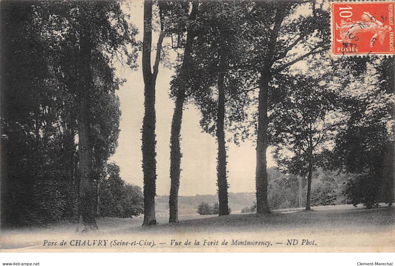 Parc De CHAUVRY - Vue De La Forêt De Montmorency - Très Bon état - Andere & Zonder Classificatie