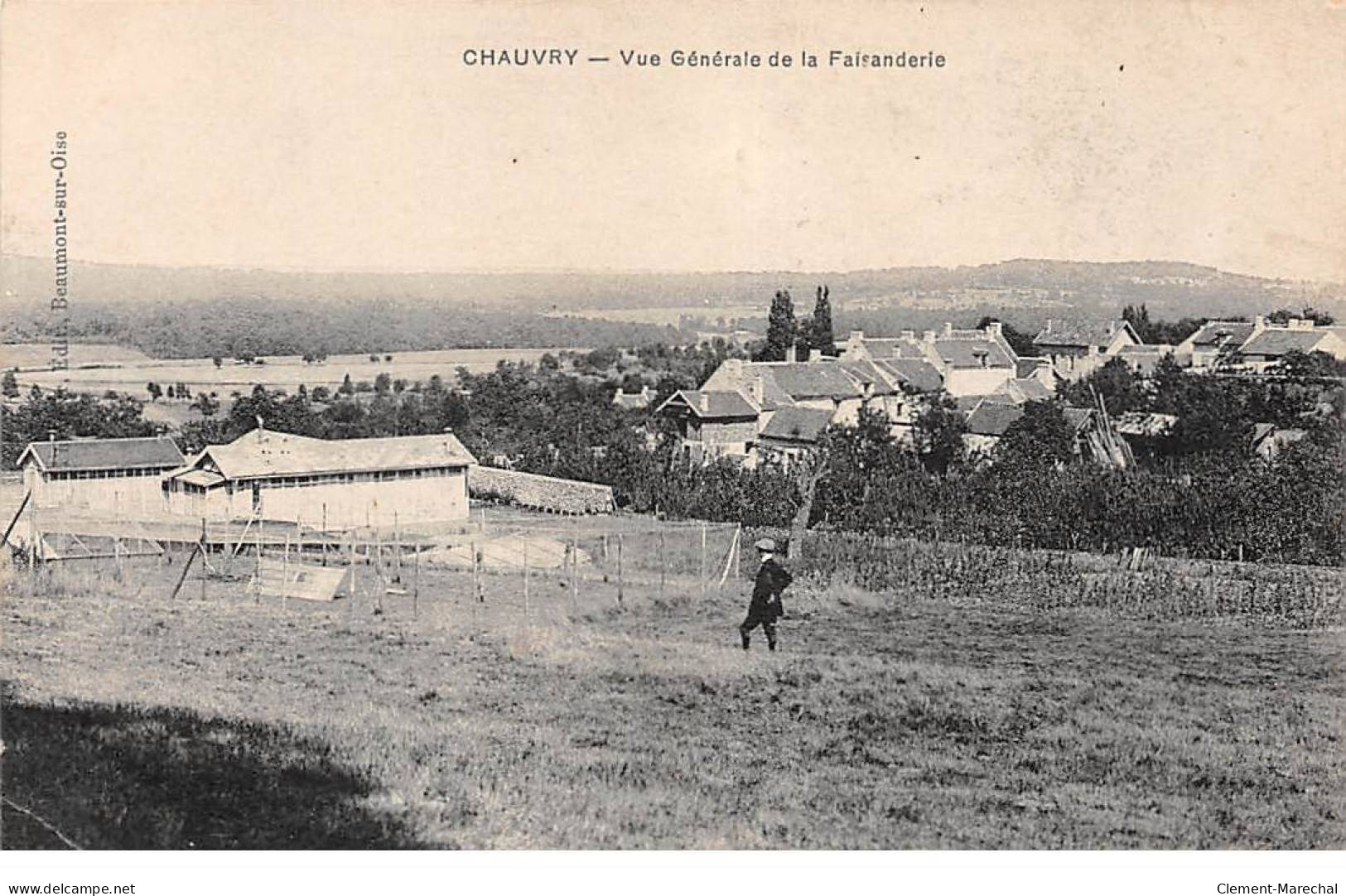 CHAUVRY - Vue Générale De La Faisanderie - état - Other & Unclassified