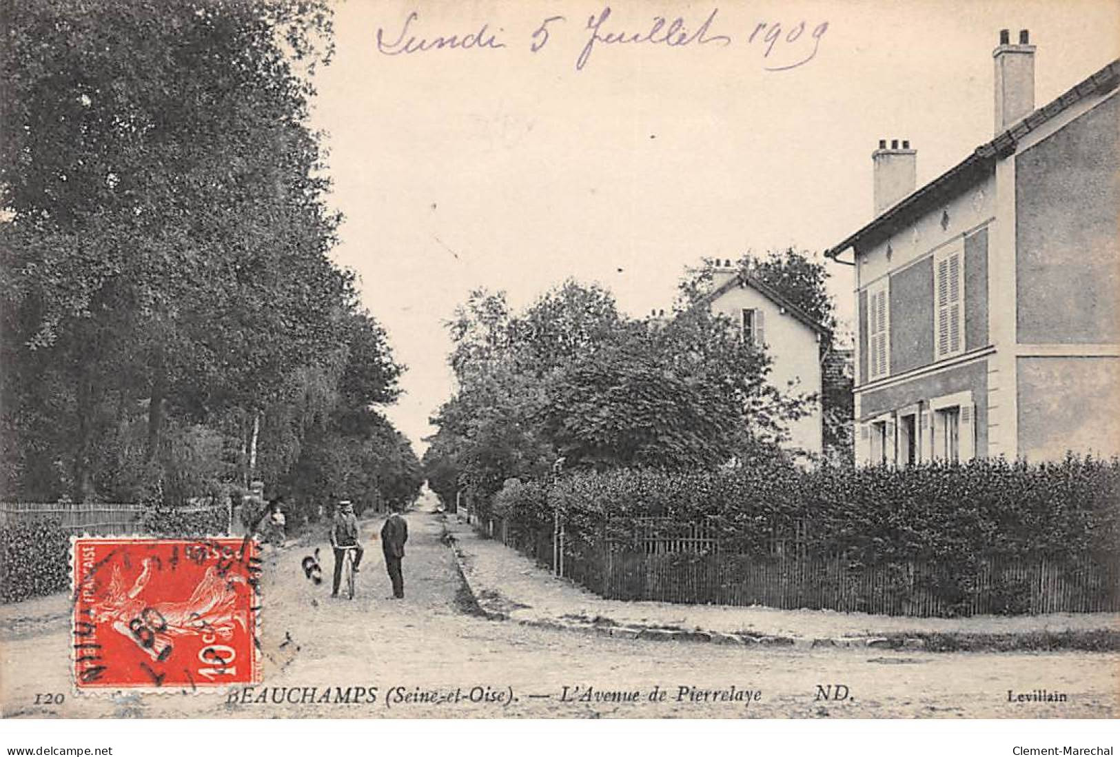 BEAUCHAMPS - L'Avenue De Pierrelaye - Très Bon état - Beauchamp