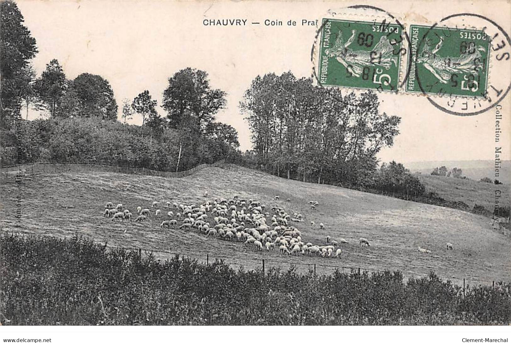 CHAUVRY - Coin De Prairie - Très Bon état - Sonstige & Ohne Zuordnung