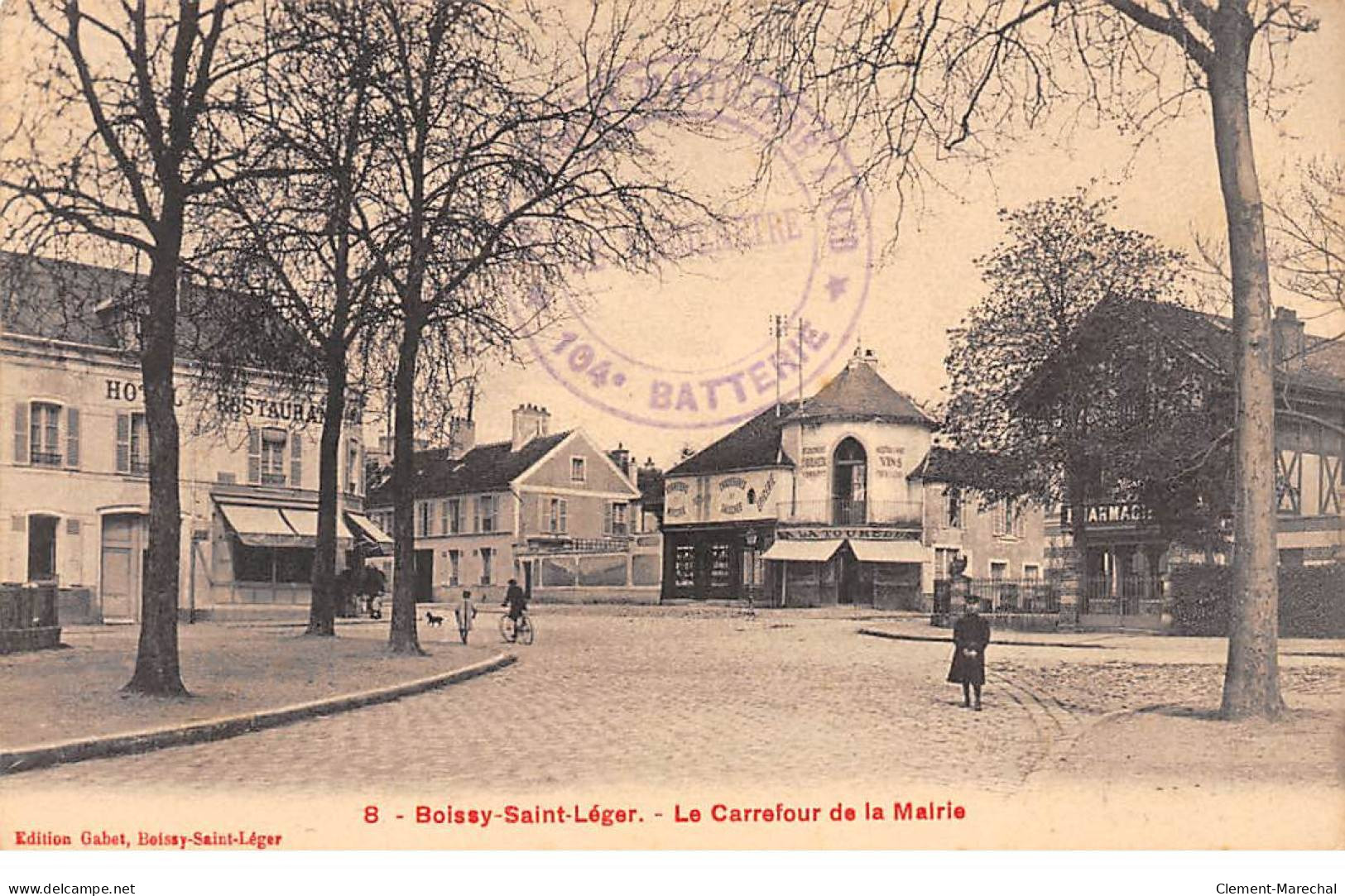 BOISSY SAINT LEGER - Le Carrefour De La Mairie - Très Bon état - Boissy Saint Leger