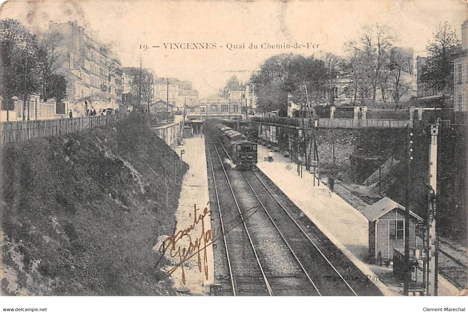 VINCENNES - Quai Du Chemin De Fer - état - Vincennes