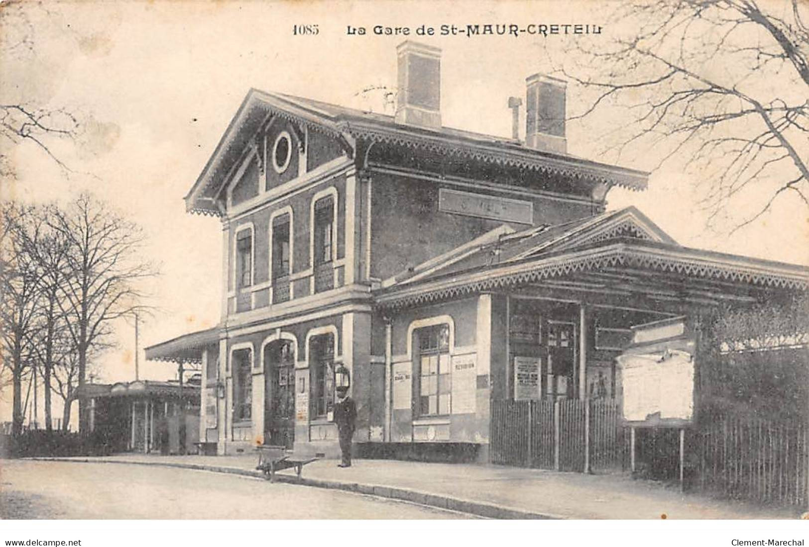 La Gare De SAINT MAUR CRETEIL - Très Bon état - Saint Maur Des Fosses