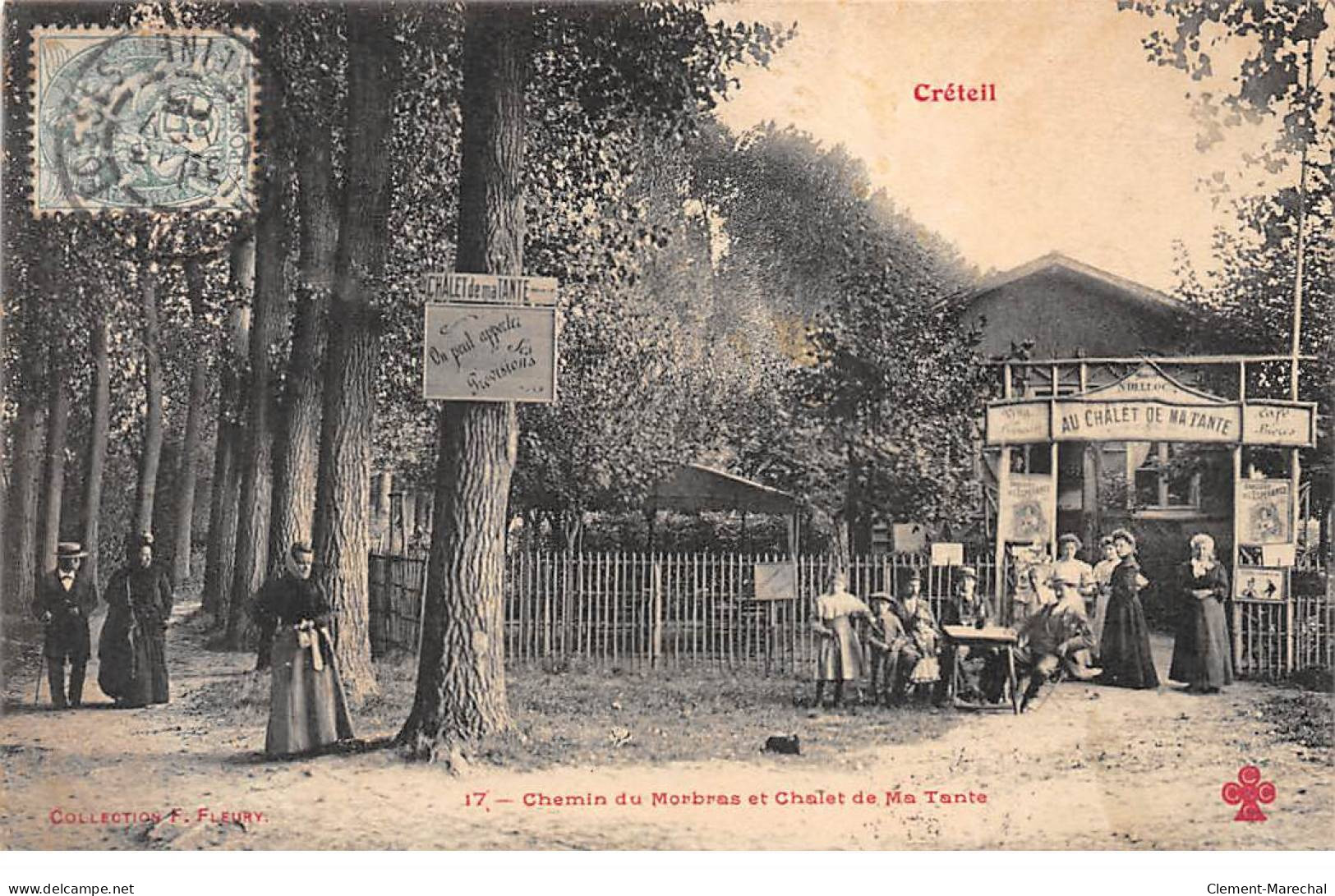 CRETEIL - Chemin Du Morbras Et Chalet De Ma Tante - F. Fleury - Très Bon état - Creteil