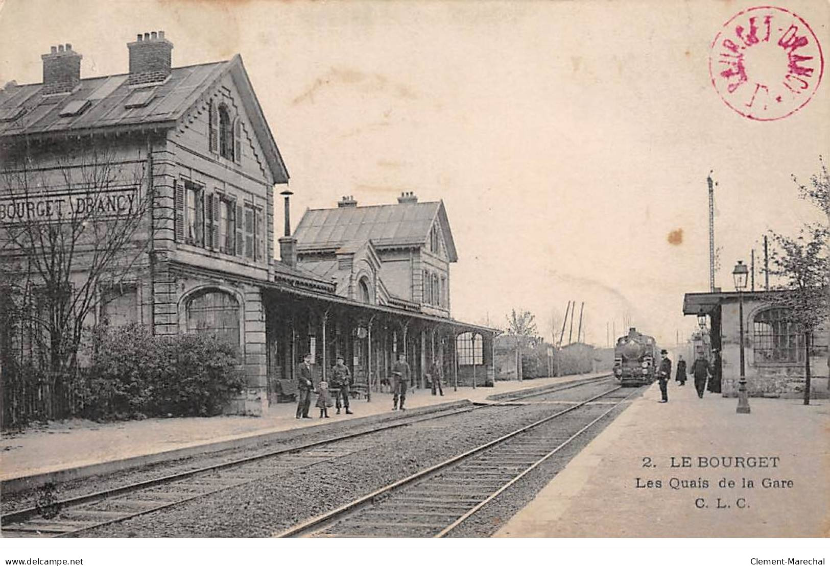 LE BOURGET - Les Quais De La Gare - Très Bon état - Le Bourget