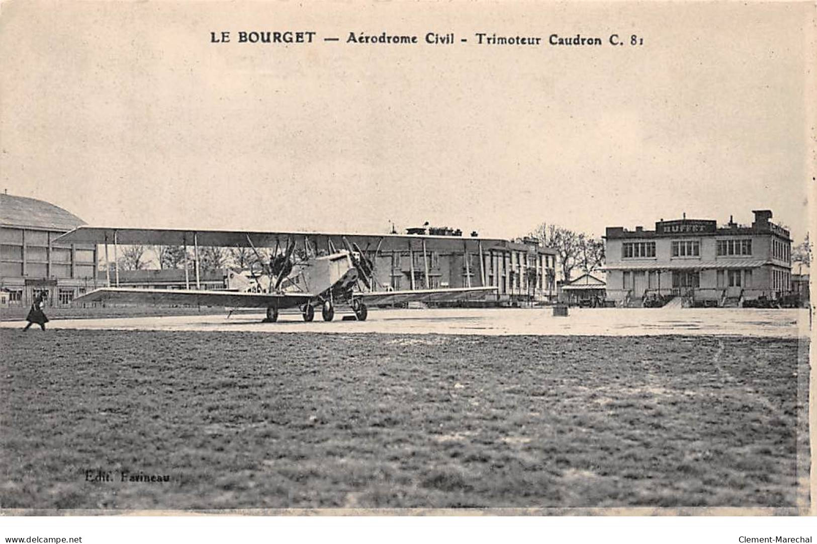 LE BOURGET - Aérodrome Civil - Trimoteur Caudron - Très Bon état - Le Bourget