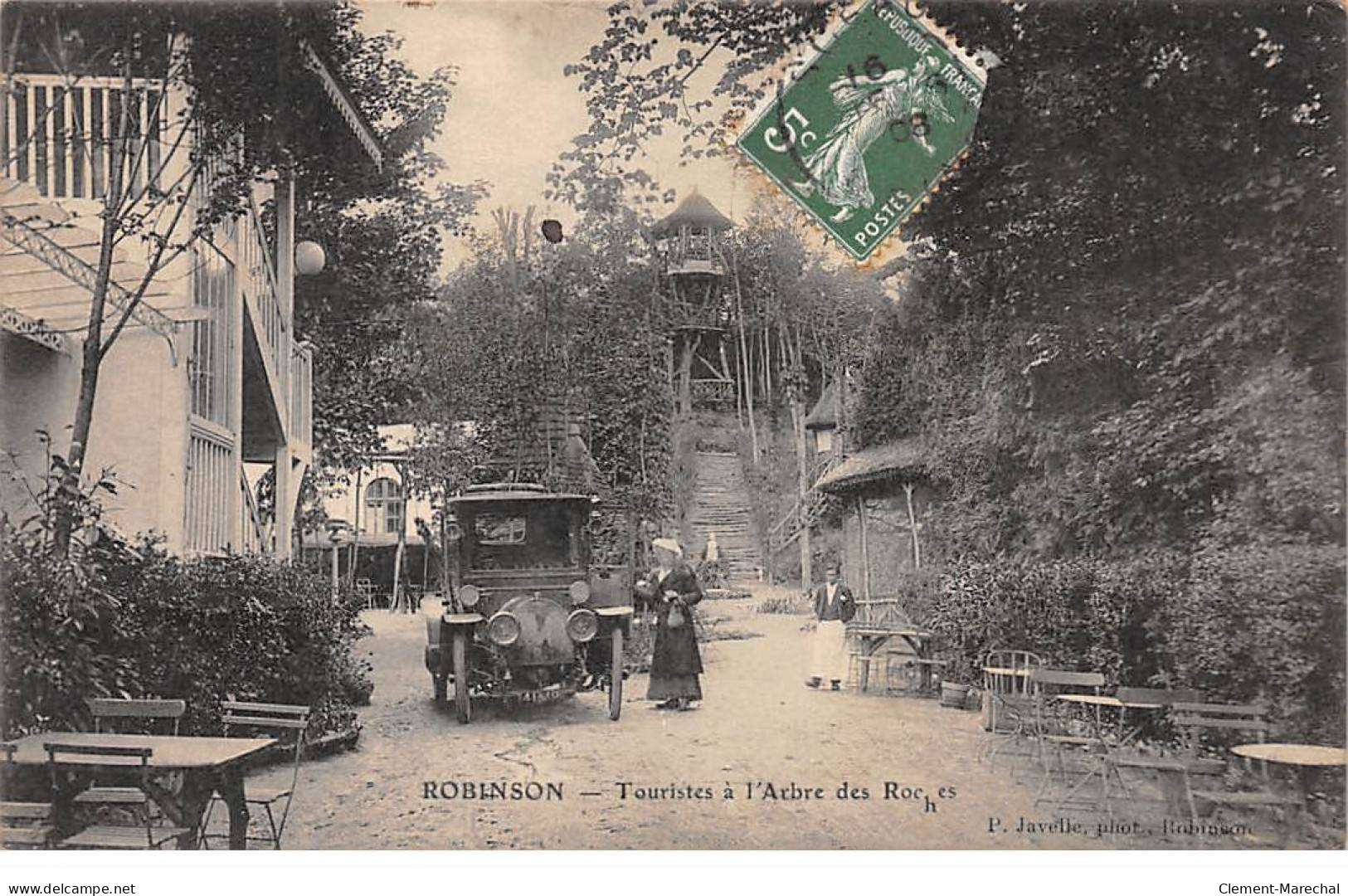 ROBINSON - Touristes à L'Arbre Des Roches - Très Bon état - Andere & Zonder Classificatie