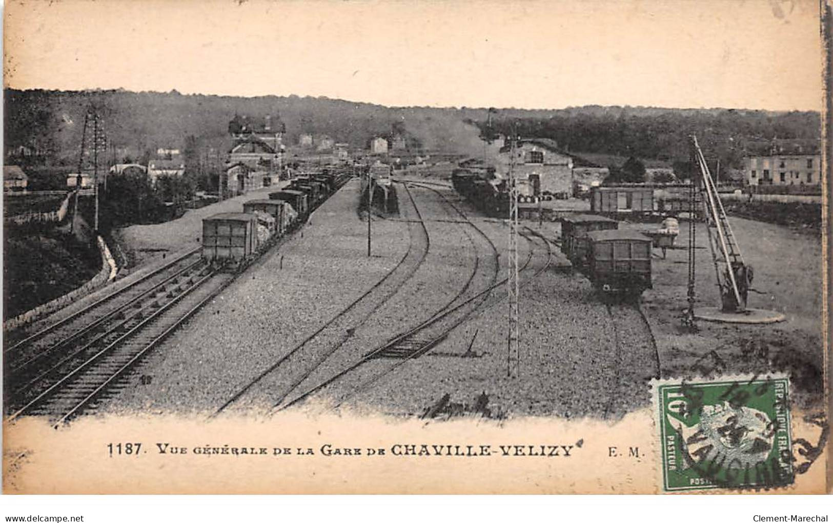 Vue Générale De La Gare De CHAVILLE VELIZY - Très Bon état - Chaville