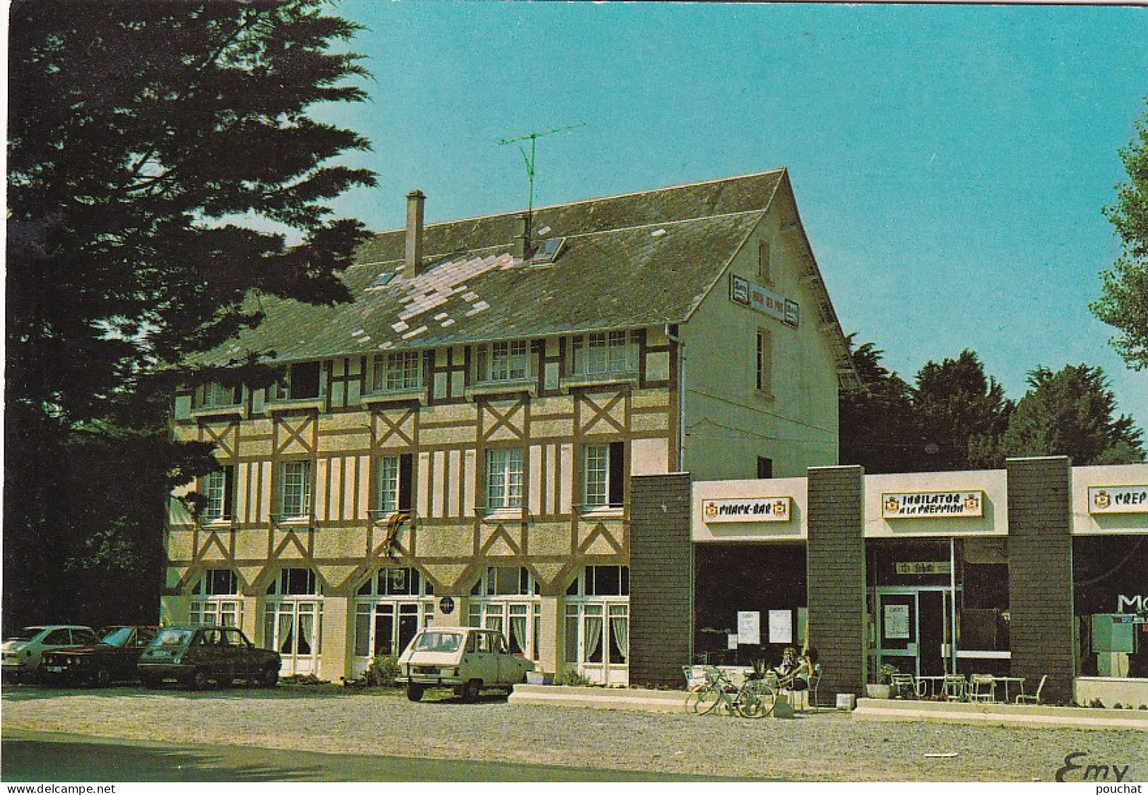 VE Nw-(50) DENNEVILLE - L'HOTEL DES PINS - TERRASSE - AUTOMOBILES - Other & Unclassified