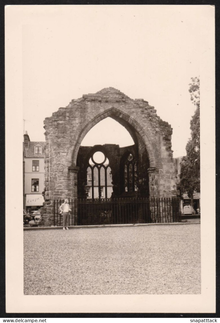 Jolie Photographie St Andrews, Blackfriars Chapel, Royaume Uni, UK, Ecosse, Ruines Monastère, 9 X 13,2 Cm - Places