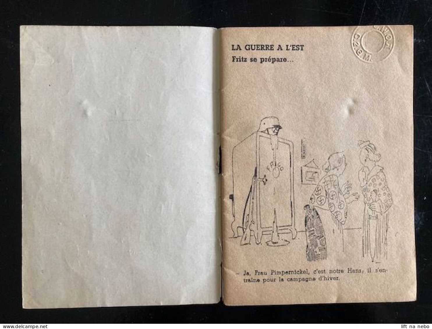 Tract Presse Clandestine Résistance Belge WWII WW2 'Contribution A L'histoire De La Guerre' Brochure 18 Pages - Documentos