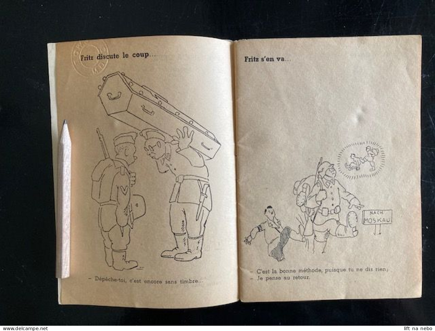 Tract Presse Clandestine Résistance Belge WWII WW2 'Contribution A L'histoire De La Guerre' Brochure 18 Pages - Documents