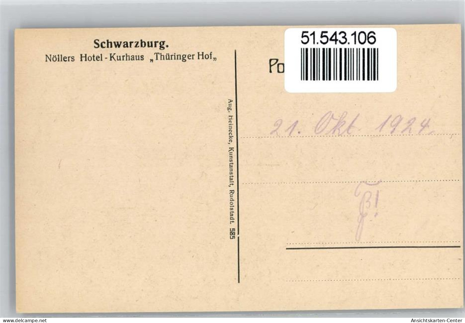 51543106 - Schwarzburg - Other & Unclassified